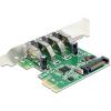 Delock Delock PCI Express Card > 4 x USB 3.0 - USB-Adapter karta PCI-Express PCI-Express PCIe