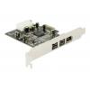 Delock PCI Express card FireWire A / B karta PCI-Express PCIe