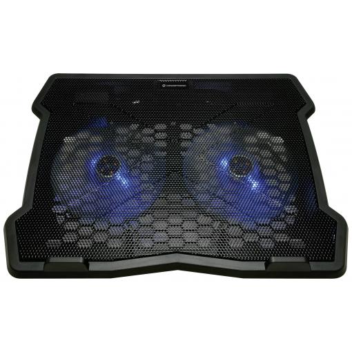 Conceptronic Conceptronic Thana - Notebook-Kühlpad - mit 2 Ventilatoren - 39.6 cm (15.6) chladicí podložka pod notebook nastavitelná výška