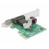 Delock 89948 karta PCI-Express PCIe vč. nízkoprofilového krycího plechu na prázdný slot
