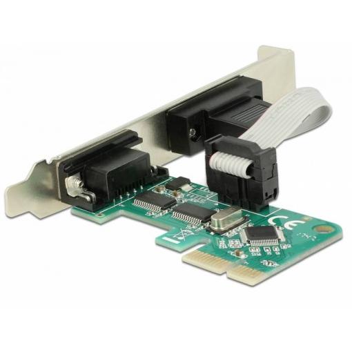 Delock 89918 karta PCI-Express PCIe vč. nízkoprofilového krycího plechu na prázdný slot