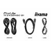 Iiyama 23,8 Bonded PCAP dotykový monitor Energetická třída (EEK2021): E (A - G) 60.5 cm (23.8 palec) 1920 x 1080 Pixel 16:9 5 ms HDMI™, DisplayPort, USB 3.2