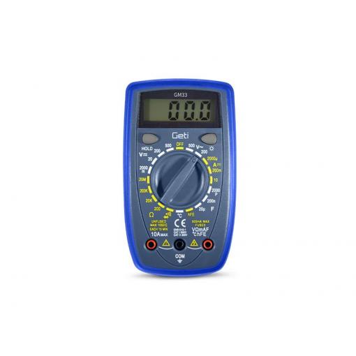 Multimetr GETI GM33C