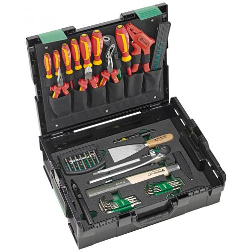Stahlwille STW L-BoXX Elektrikset 97830702 box s nářadím, plast ABS , černá, zelená