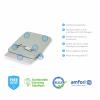 Dicota obal na notebooky Sleeve Eco SLIM L Max. velikost: 38,1 cm (15) stříbrná