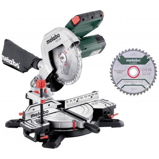 Metabo 610216900 kapovací pila, průměr listu 216 mm, uchycení 30 mm, 1100 W