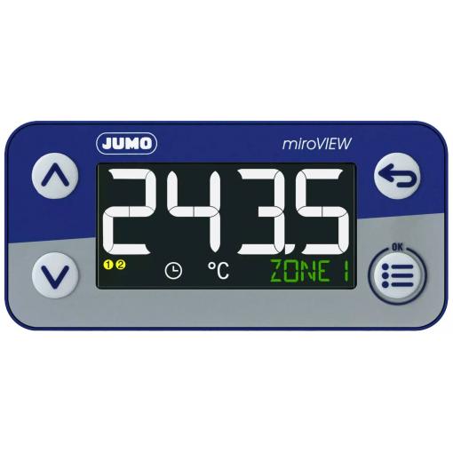 Jumo 701580/0-01-23-02 termostat -200 do +600 °C (š x v) 76 mm x 36 mm