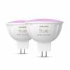 Philips Hue LED žárovka 8719514491649 Energetická třída (EEK2021): G (A - G) Hue White & Color Ambiance GU5.3