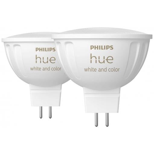 Philips Hue LED žárovka 8719514491649 Energetická třída (EEK2021): G (A - G) Hue White & Color Ambiance GU5.3