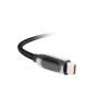 Solight USB-C kabel s displejem, USB-C konektor - USB-C konektor, 100W, 1m - SSC1801
