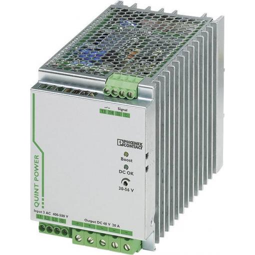 Phoenix Contact QUINT-PS/3AC/48DC/20 síťový zdroj na DIN lištu 48 V/DC 20 A 960 W Počet výstupů:1 x Obsah 1 ks