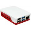 Raspberry Pi® Ladegerät SBC skříň Vhodné pro: Raspberry Pi® 5 B červená, bílá
