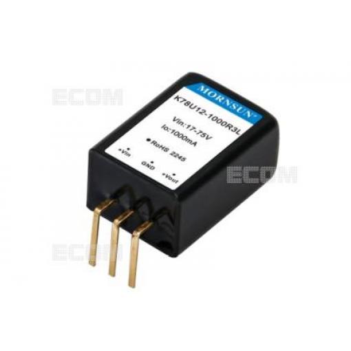 DC/DC měnič K78U09-1000R3L, 9 V / 1 A, SIP3
