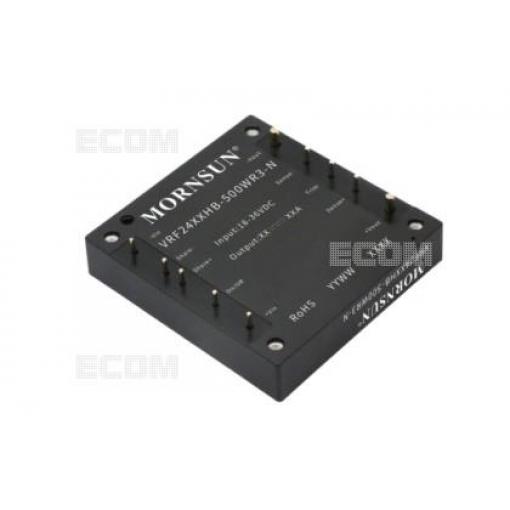 DC/DC měnič VRF2428HB-500WR3-N, 24 V → 28 V / 18 A, DIP-10