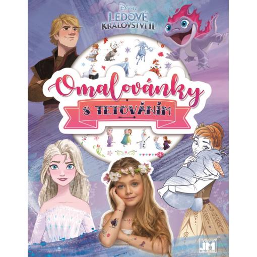 Omalovánky s tetováním Ledové království 2, 24 stran