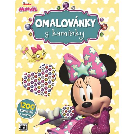 Omalovánky s kamínky Minnie, 12 stran