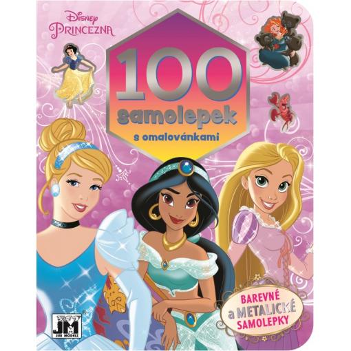 Omalovánky Disney Princezny s 100+ samolepkami