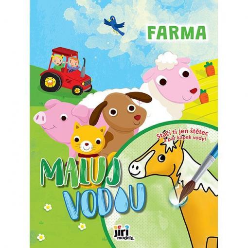 Maluj vodou A4 Farma, 23 obrázků