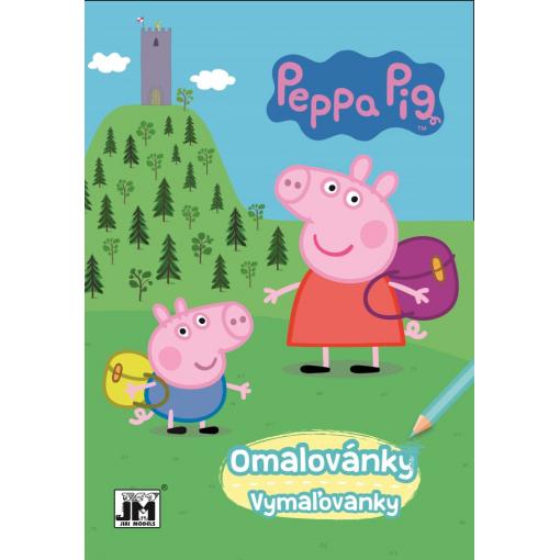 Omalovánky A5 Prasátko Peppa, 9 obrázků