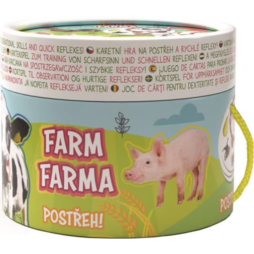 Postřeh! Farma – karetní hra na reflexy