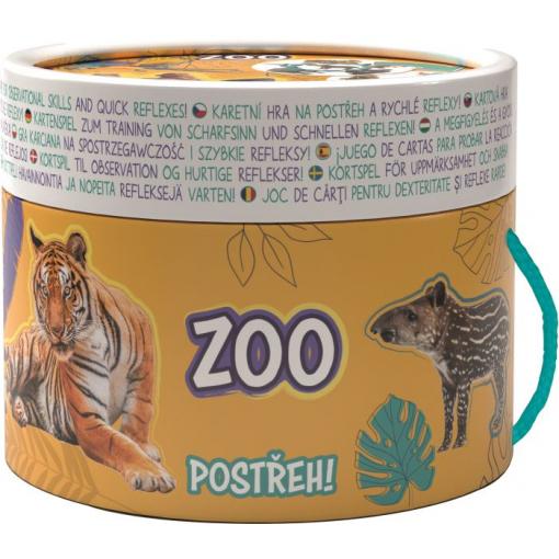Postřeh! ZOO – karetní hra na reflexy, 30 karet
