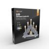 Solight LED vánoční svícen s hvězdami, 30cm, 5x LED, 2x AA - 1V265