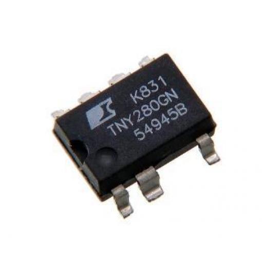 Integrovaný obvod TNY280GN, impulsní zdroj 20/36,5 W, DIP-8C