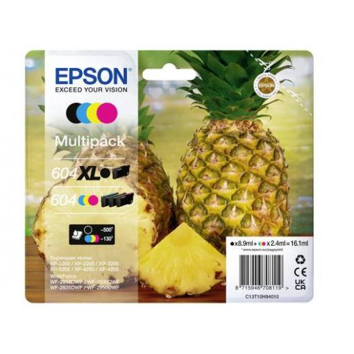 Epson Ink T10H9, 604XL originál kombinované balení barva C13T10H94010