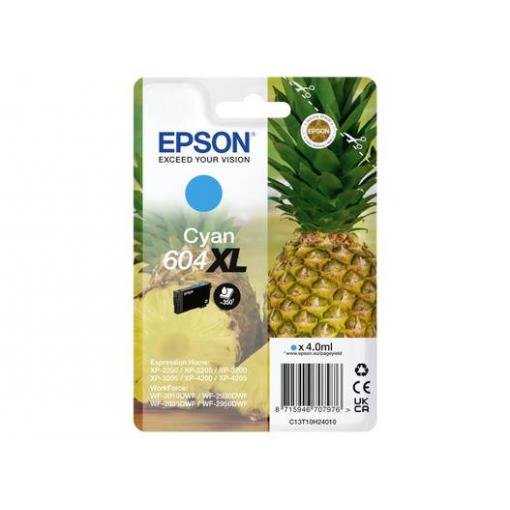 Epson Ink 604XL originál Single azurová C 13 T 10H24010