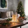 Solight vánoční řetěz měděný, 30x mini LED, 3m, 3 x AA, teplé světlo - 1V55-WW