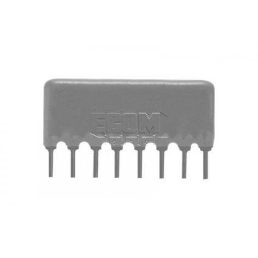 Odporová síť 4612X-102-102LF, 6× 1 kΩ, DIP-12