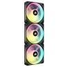 Corsair CO-9051002-WW PC větrák s krytem černá, bílá (š x v x h) 120 x 120 x 25 mm včetně LED osvětlení