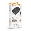 Chytrá síťová nabíječka ALIGATOR 2.4A, 2xUSB, smart IC, černá, Micro USB kabel 2A