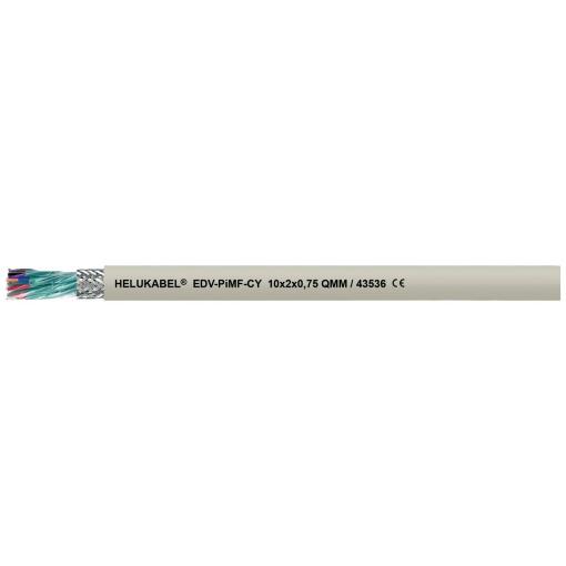 HELU 43540-500 datový kabel 8 x 1 mm² šedá 500 m