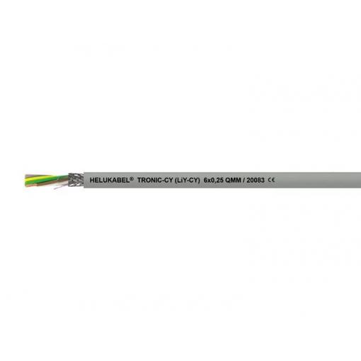 Helukabel 16001-500 digitální kabel LiYCY 1 x 0.5 mm² šedá 500 m