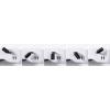Paulmann Serrra 71103 nástěnné světlo 5.5 W LED bílá (matná), černá (matná)
