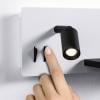 Paulmann Serra 71102 nástěnné světlo 5.5 W LED bílá (matná), černá (matná)