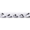Paulmann Serra 71102 nástěnné světlo 5.5 W LED bílá (matná), černá (matná)
