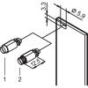 nVent SCHROFF 21101848 19 palec montážní materiál černá