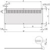 nVent SCHROFF 30849030 zadní panel 2 ks