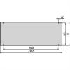 nVent SCHROFF 30828061 Přední panel 2 ks