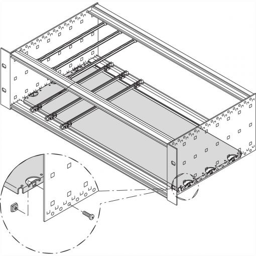 nVent SCHROFF 34562751 19 palec montážní materiál