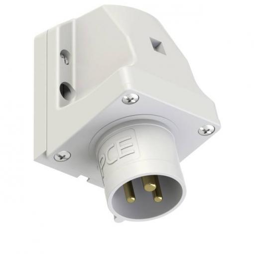 PC Electric Power Twist 513-1 CEE zástrčka na stěnu, 16 A, 3pólový, 1 ks