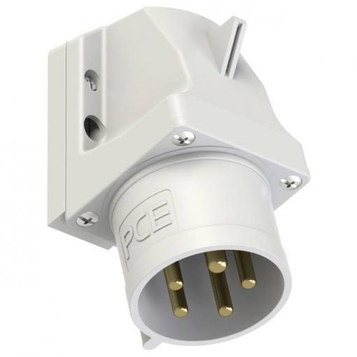 PC Electric Power Twist 525-1 CEE zástrčka na stěnu, 32 A, 5pólová, 1 ks