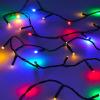 Solight LED WIFI smart venkovní vánoční řetěz, 240 LED, 12m, přívod 5m, teplá bílá + vícebarevný - 1V12-WIFI