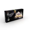Solight LED zimní vesnička, modulární, 14 prvků, 10x LED, 2x AAA - 1V253