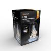 Solight LED vánoční dekorace, zasněžená krajina s domkem, 18cm, 10x LED, 2x AAA - 1V264