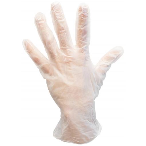 BJZ A-2807 ESD rukavice Antistatické, Bezlatexové, Bezpudrové vel. Oblečení: S PVC