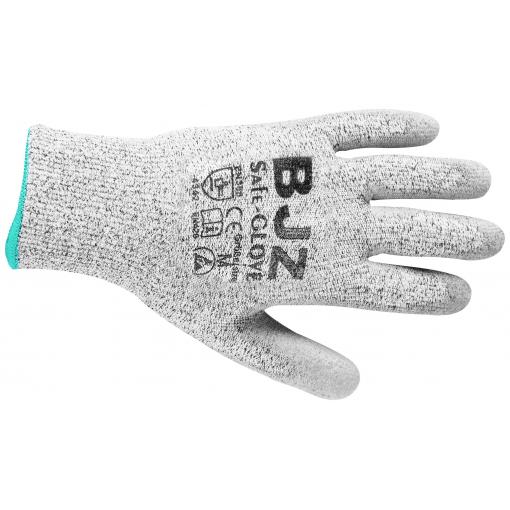 BJZ A-64473 ESD rukavice Protipořezové vel. Oblečení: XS polyetylén, Nylon, Elastan , Karbonizovaná vlákna
