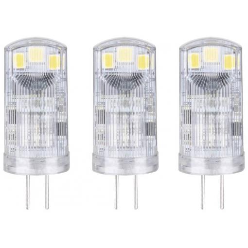 Paulmann 29143 LED Energetická třída (EEK2021) F (A - G) G4 1.8 W teplá bílá (Ø x v) 13 mm x 36 mm 3 ks